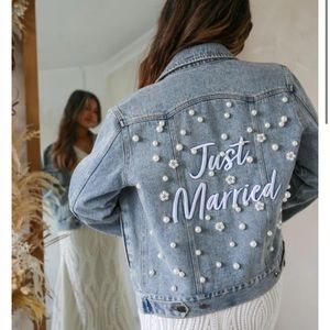 Just married Jean jacket- NEW w/tags!